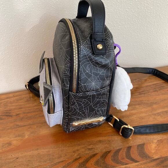 Betsey Johnson Halloween Vampire Cat Kitsch Mini Backpack - Picture 4 of 11